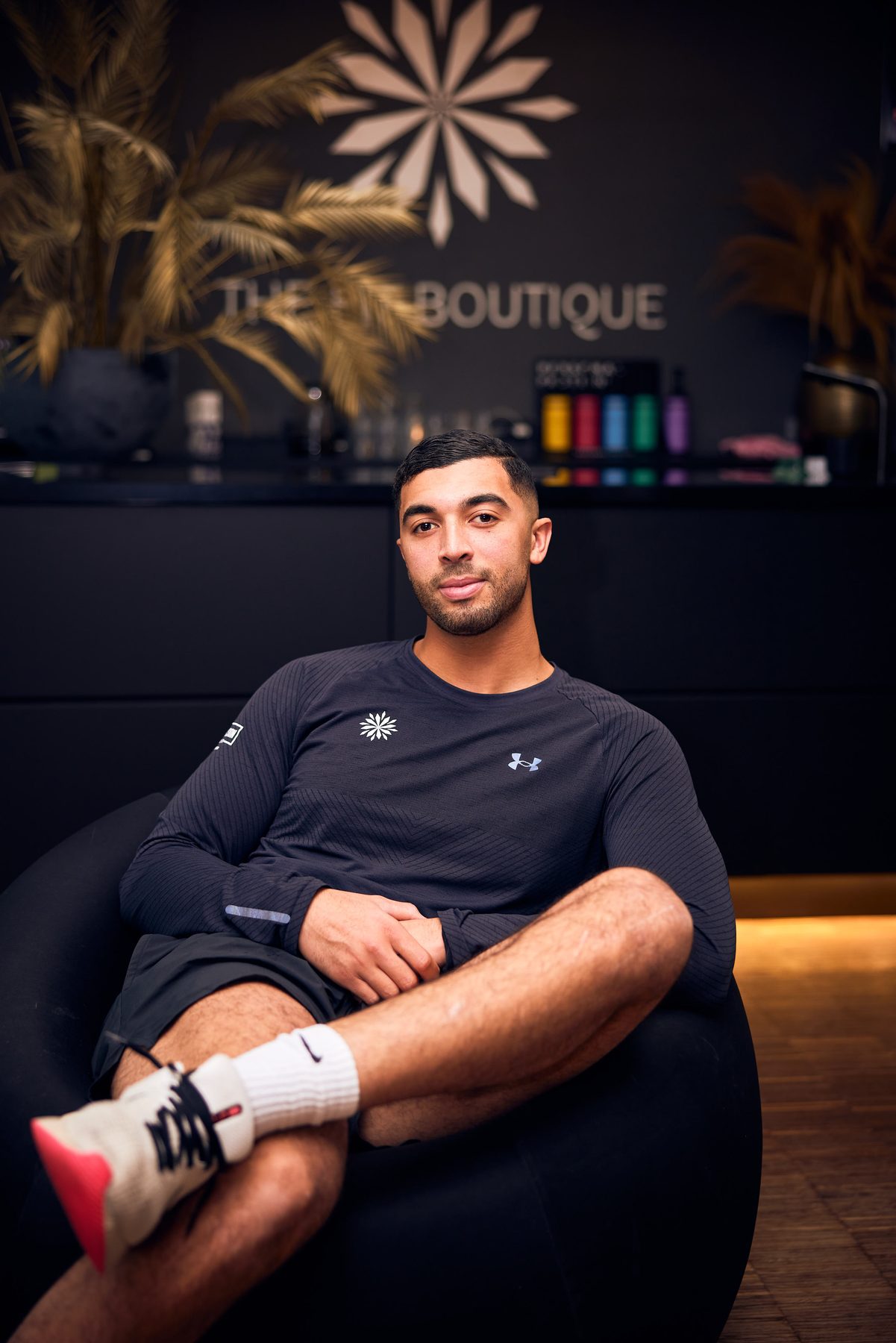 Dylan Vrede, trainer at Blaricum's Fit Boutique